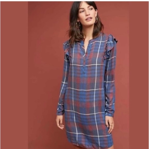 Anthropologie Cloth & Stone Shirt Dress - Picture 3 of 9